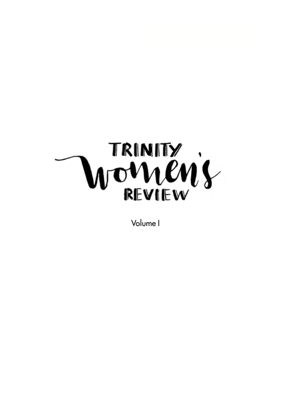 Trinity Women's Review Volume I